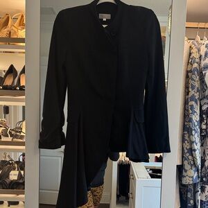 Boutique Black Asymmetrical Blazer